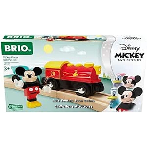 3041 - BRIO WORLD DISNEY MICKEY MOUSE BATTERY POWERED TRAIN / H19