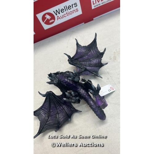 3042 - SCHLEICH ELDRADOR 70152 CREATURES SHADOW DRAGON ACTION FIGURE - ULTRA REALISTIC DARK SHADOW DRAGON F... 