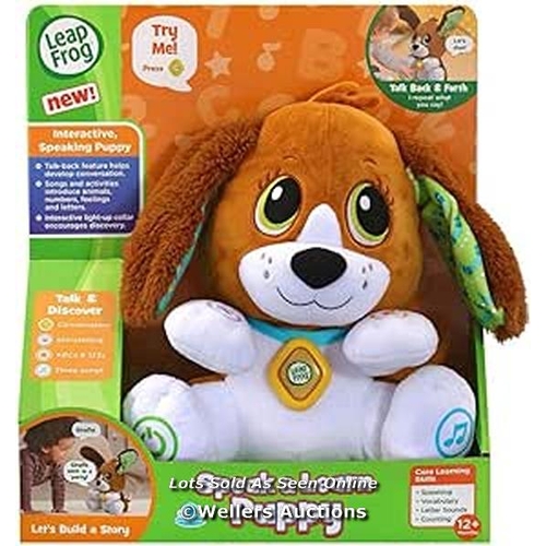 3053 - LEAPFROG SPEAK AND LEARN PUPPY, CUTE SOFT TOY FOR BABIES & TODDLERS, BABY MUSICAL TOY WITH SOUNDS AN... 