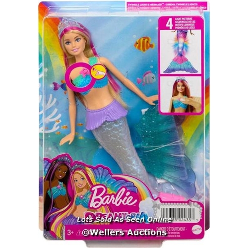 3058 - BARBIE DREAMTOPIA TWINKLE LIGHTS MERMAID DOLL / H19