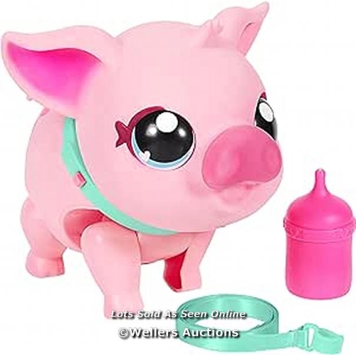 3068 - LITTLE LIVE PETS - MY PET PIG / SOFT AND JIGGLY INTERACTIVE TOY PIG THAT WALKS, DANCES AND NUZZLES. ... 