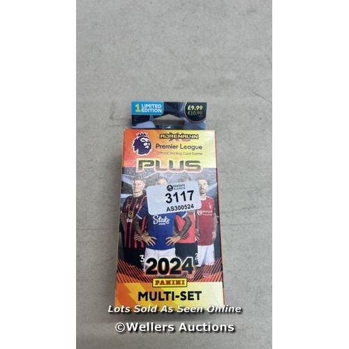 3117 - PANINI PREMIER LEAGUE 2024 ADRENALYN XL PLUS MULTISET, MIXED / APPEARS NEW & SEALED / H36