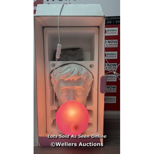 3133 - SELETTI BUBBLE GUM WONDER LAMP / POWERS UP / SOME MINIMAL SIGNS OF USE / H39