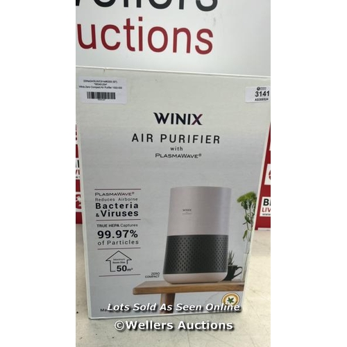 3141 - WINIX AIR PURIFIER WITH PLASMAWAVE / MINIMAL SIGNS OF USE / G42