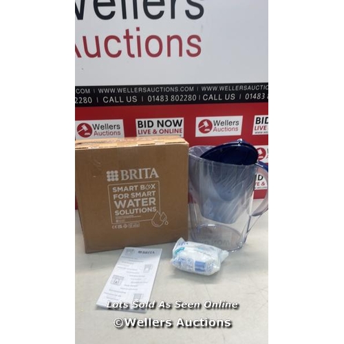 3231 - RRP VALUE: �35 TO INCL. BRITA MARELLA XL WATER FILTER JUG BLUE (3.5L) / BRITA ALUNA WATER FILTER JUG... 