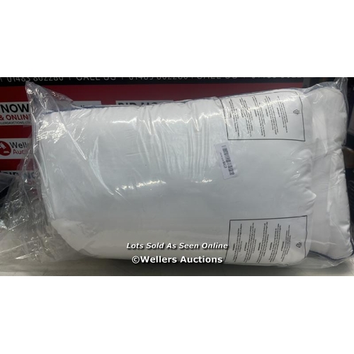 3275 - 2 PACK SLEEPING PILLOWS, BED PILLOWS DOWN ALTERNATIVE HYPOALLERGENIC / G16