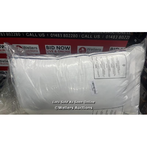 3275 - 2 PACK SLEEPING PILLOWS, BED PILLOWS DOWN ALTERNATIVE HYPOALLERGENIC / G16