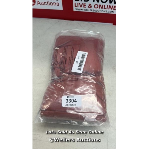 3304 - BRENTFORDS DOUBLE FITTED SHEET BURNT ORANGE / G5