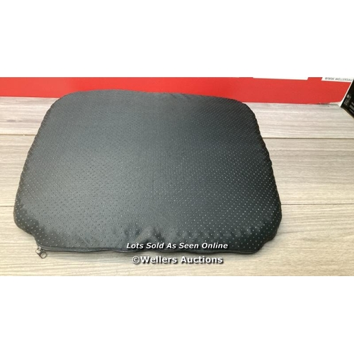 3352 - DRALCO GEL CUSHION,DOUBLE-SIDED OFFICE CHAIR CUSHION, WITH NON-SLIP COVER / G63