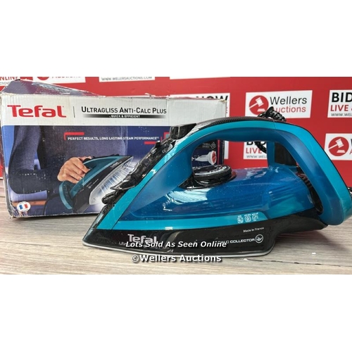 3564 - TEFAL ULTRAGLISS PLUS STEAM IRON, 2800W, 50G/MIN STEAM OUTPUT, 260G/MIN STEAM BOOST, EXCEPTIONAL GLI... 