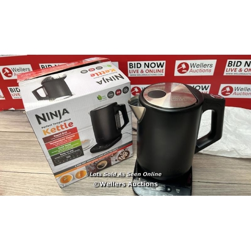 3568 - NINJA PERFECT TEMPERATURE KETTLE, 1.7L, WITH TEMPERATURE CONTROL, LED DISPLAY, EASY TO USE KETTLE WI... 