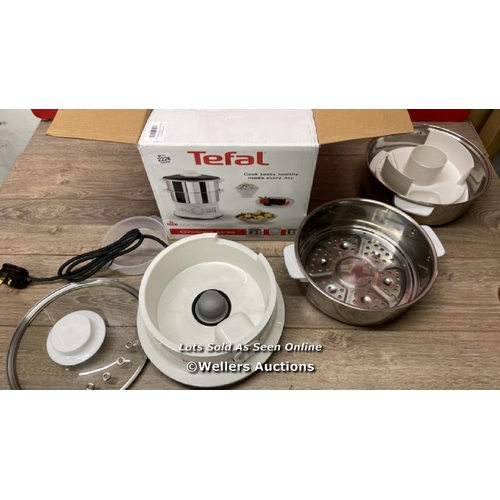 2226 - TEFAL CONVIENIENT SEREIS STEAMER VC145140 / POWERS UP / MINIMAL SIGNS OF USE / D22