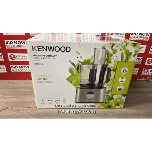 2229 - KENWOOD MULTIPRO COMPACT FOOD PROCESSOR, FDM302SS / D22