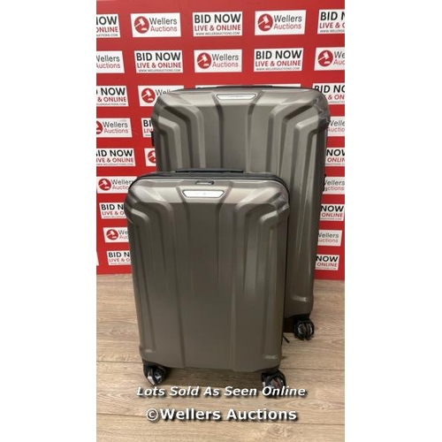 2232 - SAMSONITE ENDURE 2PC. HARDSIDE LUGGAGE SET / SIGNS OF USE / APPEARS IN GOOD CONDITION / COMBINATION ... 