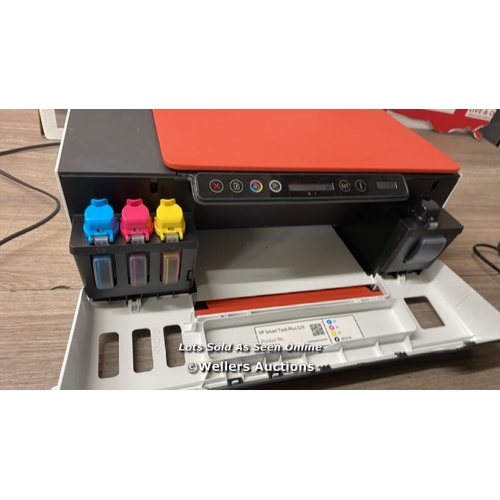 4005 - HP SMART TANK PLUS 559 WIRELESS ALL-IN-ONE PRINTER / POWERS UP / MINIMAL SIGNS OF USE / C29