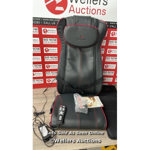 4083 - CASADA QUATTROMED V BRAINTRONICS MASSAGE CHAIR / POWERS UP / MINIMAL SIGNS OF USE / P6