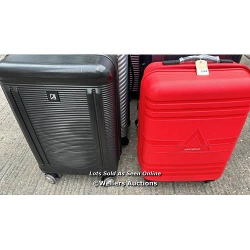 4591 - X2 PRE-OWNED SUITCASES INCL. ARISTOCRAT