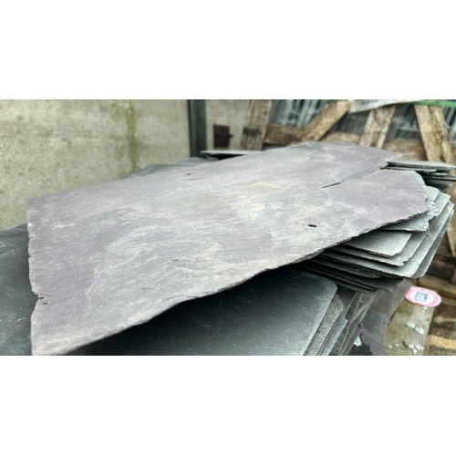 1338 - A PALLET OF ROOFING SLATES / ALL LOTS ARE LOCATED IN SL0 9LG, REGRETFULLY WE DO NOT OFFER SHIPPING, ... 