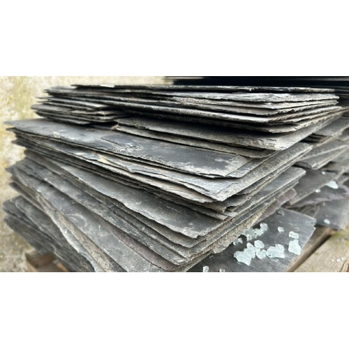 1338 - A PALLET OF ROOFING SLATES / ALL LOTS ARE LOCATED IN SL0 9LG, REGRETFULLY WE DO NOT OFFER SHIPPING, ... 