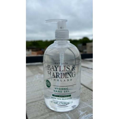 1351 - A PALLET OF BAYLIS AND HARDING 180ML HAND GEL, X6 PER BOX, APPROX X150 BOXES PER PALLET / ALL LOTS A... 