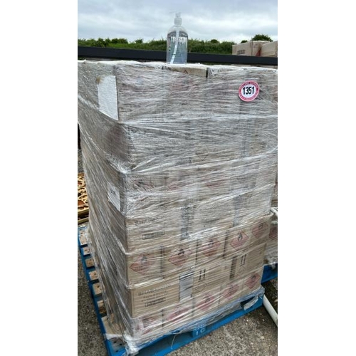 1351 - A PALLET OF BAYLIS AND HARDING 180ML HAND GEL, X6 PER BOX, APPROX X150 BOXES PER PALLET / ALL LOTS A... 