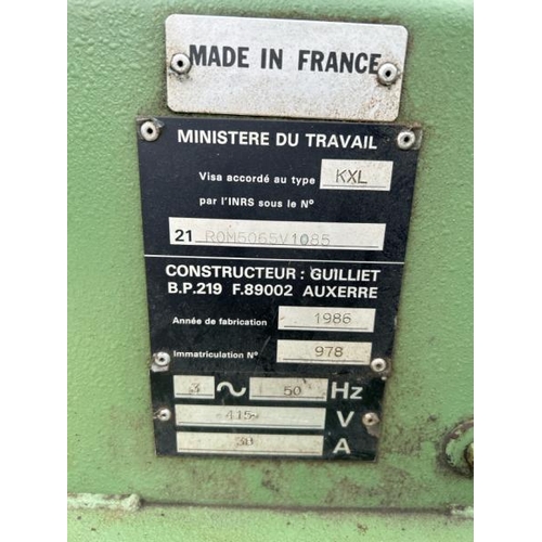 1427 - KXL LA CORROUEUSE 220 MACHINE, 128CM (H) X 125CM (H) X 130CM (D) / ALL LOTS ARE LOCATED IN SL0 9LG, ... 