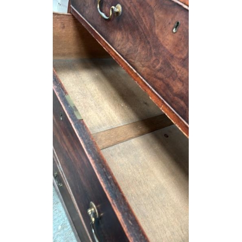 1504 - 18TH CENTURY MAHOGANY TALL BOY WITH 8 DRAWERS, 183 X 110 X 56CM / ALL LOTS ARE LOCATED IN SL0 9LG, R... 