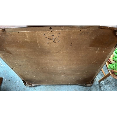 1513 - A ROULETTE GAMES TABLE TOP WITHOUT LEGS, 90 X 90 X 16CM / ALL LOTS ARE LOCATED IN SL0 9LG, REGRETFUL... 