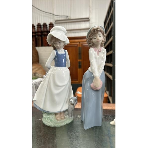 1768 - COLLECTION OF TEN LLADRO FIGURINES INCLUDING DUCKS / ALL LOTS ARE LOCATED IN SL0 9LG, REGRETFULLY WE... 