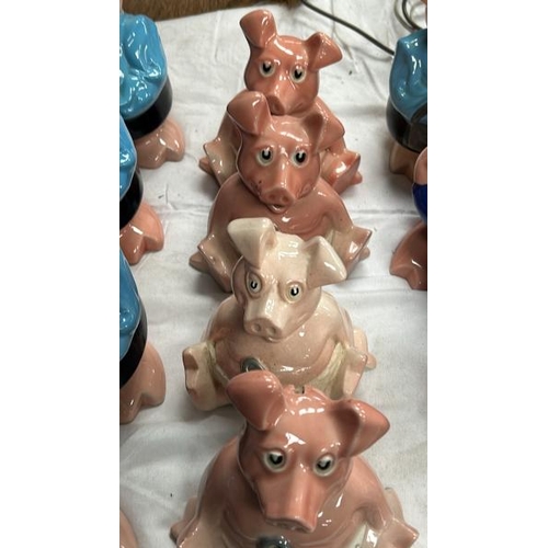 1780 - X25 WADE NATWEST PIGS / ALL LOTS ARE LOCATED IN SL0 9LG, REGRETFULLY WE DO NOT OFFER SHIPPING, BUYER... 