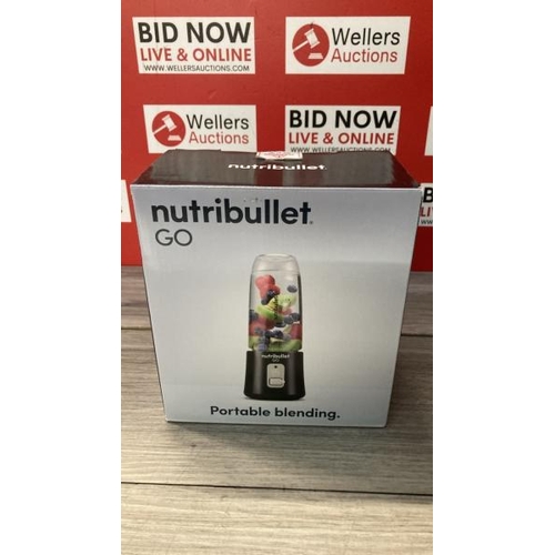 5207 - NUTRIBULLET BLENDER 1636 GO CORDLESS BLENDER (BLACK), 17.8 CM*9.0 CM*9.0 CM / G38