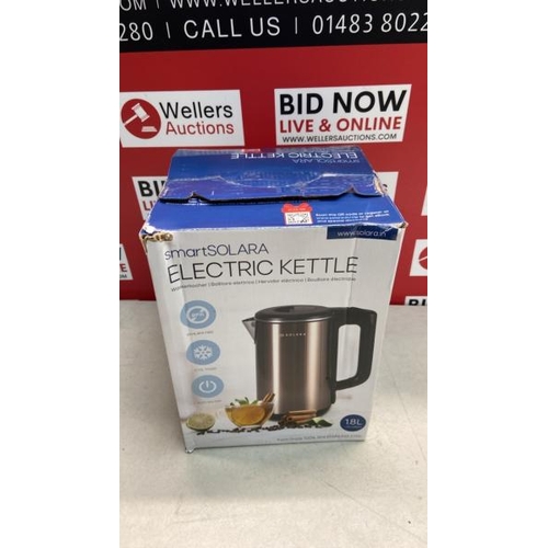 5214 - SOLARA PREMIUM ROYAL BLUE KETTLE ELECTRIC 1.8 LITRE / 100% STAINLESS STEEL KETTLE / BPA-FREE COOL TO... 