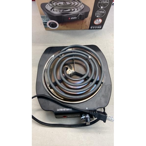 5241 - IMUSA GAU-80305 SINGLE ELECTRIC BURNER, 1100 WATTS. / G11