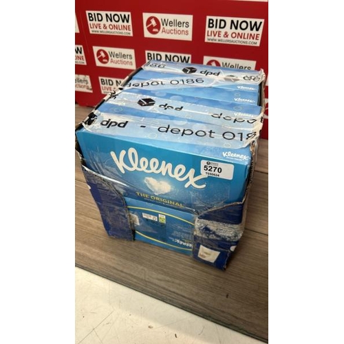 5270 - KLEENEX ORIGINAL FACIAL TISSUES - PACK OF 12 TISSUE BOXES - SOFT TISSUES FOR EVERYDAY USE - GENTLE O... 