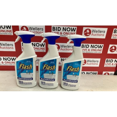 5293 - 3 X FLASH BATHROOM CLEANER / H13