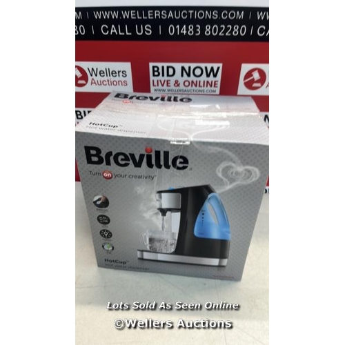 5587 - BREVILLE HOTCUP HOT WATER DISPENSER / 3KW FAST BOIL |1.5L / ENERGY-EFFICIENT / GLOSS BLACK [VKJ142] ... 