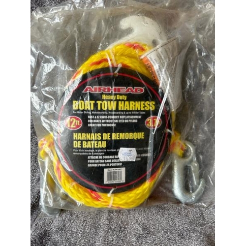 572 - NEW AIRHEAD HEAVY DUTY 12FT TOW HARNESS