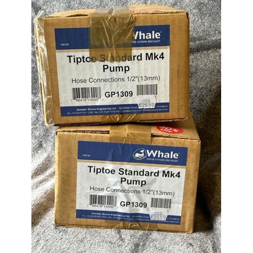 588 - X2 NEW WHALE TIPTOE STANDARD MK4 PUMP, GP1309