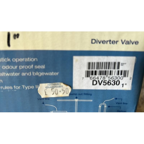 596 - X2 NEW WHALE DIVERTER VALVES