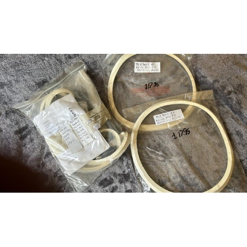 602 - X3 NEW TOILET SEAL KITS LAVAC AND ZENNTIH