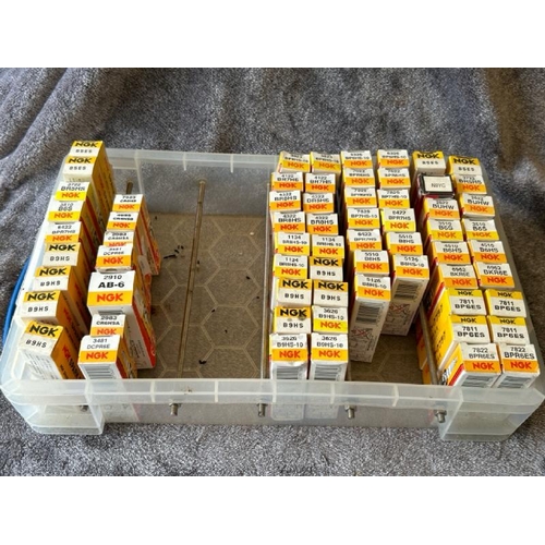 645 - JOB LOT NGK SPARK PLUGS, SEE IMAGES