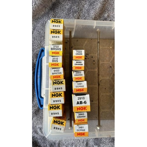 645 - JOB LOT NGK SPARK PLUGS, SEE IMAGES