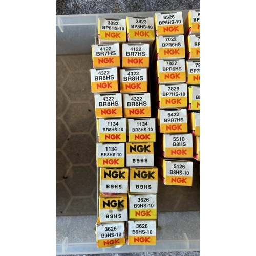 645 - JOB LOT NGK SPARK PLUGS, SEE IMAGES