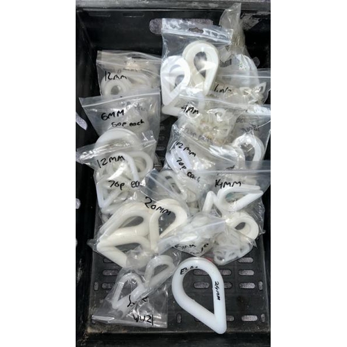 710 - LARGE QUANTITY OF NYLON THIMBLES