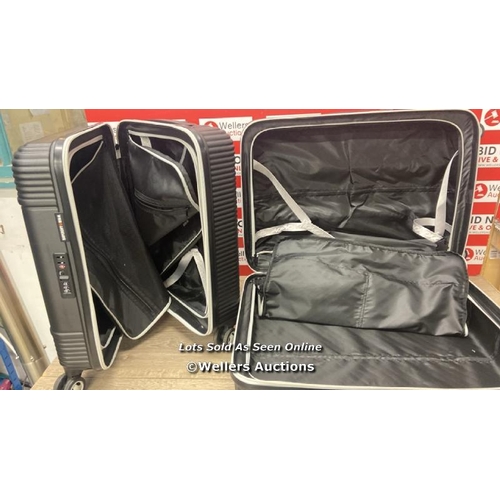 6069 - SUPERDRY 3 PIECE HARDSIDE LUGGAGE SET / MINIMAL SIGNS OF USE / C24