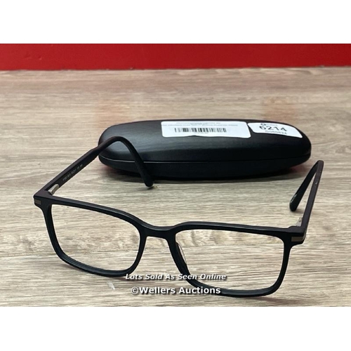 6214 - VAN HEUSEN H182 58X17 BLACK PLASTIC FRAMES / B27