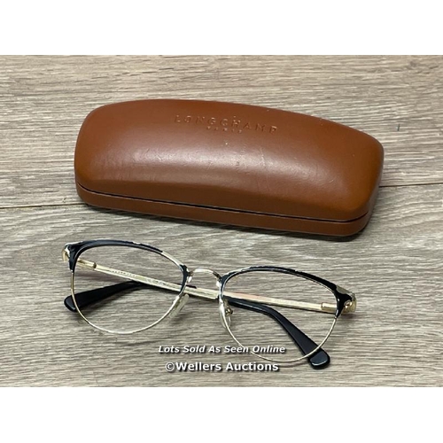 6214 - VAN HEUSEN H182 58X17 BLACK PLASTIC FRAMES / B27