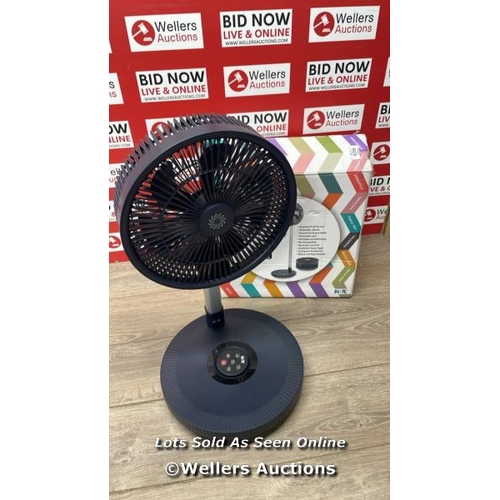 6258 - NSA ULTIMATE FOLDING FAN WITH REMOTE CONTROL, FFDC-24RC / B30