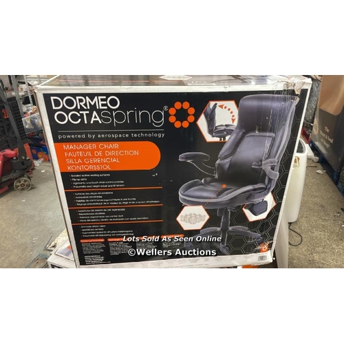 6365 - TRU INNOVATIONS DORMEO MANAGERS CHAIR 2 / MINIMAL SIGNS OF USE