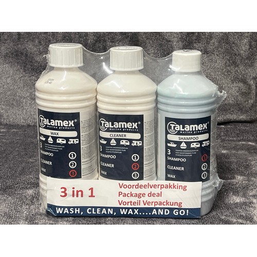 790 - NEW TALAMEX WASH & POLISH KIT